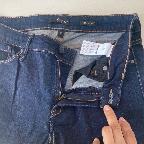 Kiind of Sexy Skinny Blue Jeans - Picture 13 of 14